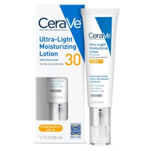 CeraVe Moisturizing Lotion SPF 30| Sunscreen and Face Moisturizer